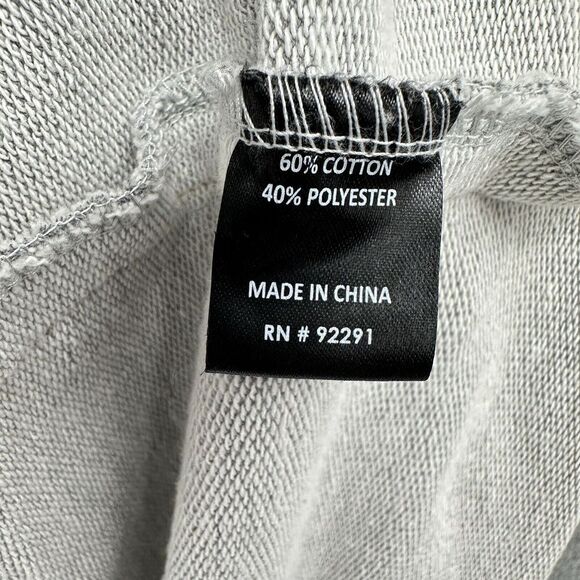 Bleecker Mercer Open Front Jacket Cardigan Mens Size Large‎ Gray Pockets - Picture 11 of 13